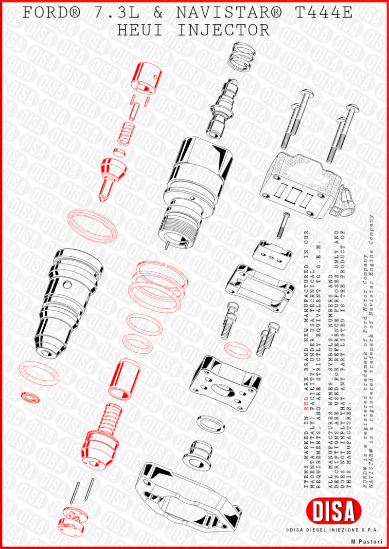 FORD_7.3_NAVISTAR_T444E_HEUI_INJECTOR